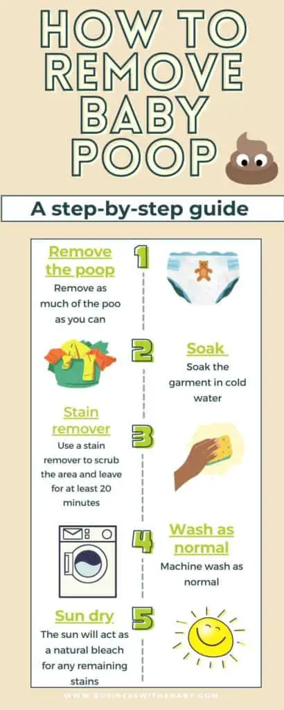 baby poop infographic